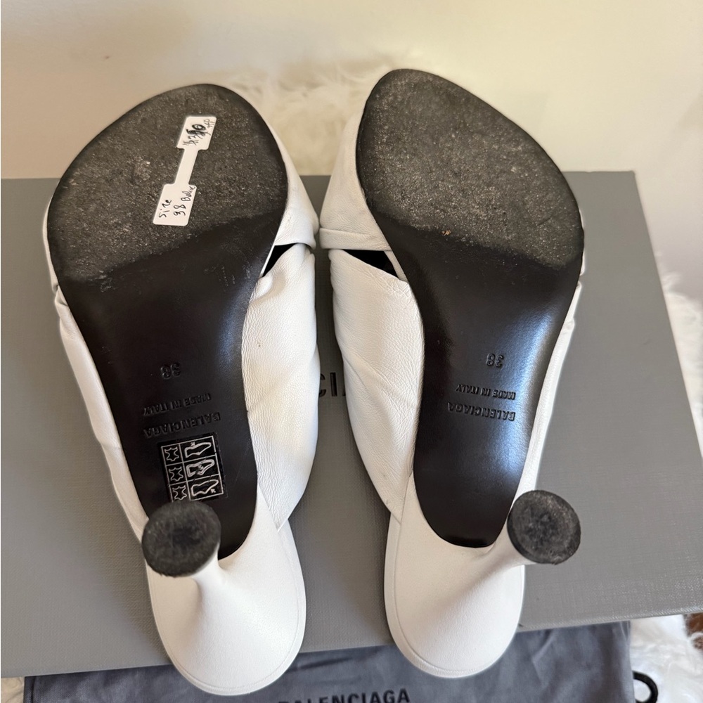 BALENCIAGA DRAPY SANDALS - Picture 8 of 8